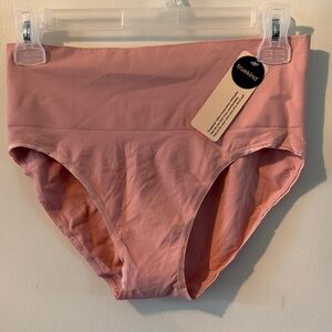 truekind® Women's High-Waist Briefs — Soft Pink